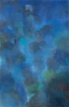 Wieland Payer, Blaue Stunde, 2009, pastel and charcoal on paper on board, 200 x 140 cm