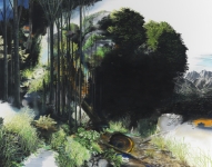 Wieland Payer, Dawn, 2011, pastel and charcoal on paper on MDF, 150 x 190 cm