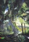 Wieland Payer, Dusk, 2011, pastel and charcoal on paper on MDF, 200 x 140 cm