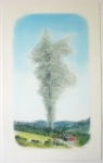 Wieland Payer, Giant II, 2011, pastell and pencil on paper, 32 x 23 cm