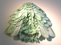 Wieland Payer, Drone III, 2011, paper object, 50 x 50 x 10 cm