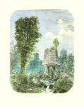 Wieland Payer, Temple III, 2011, Lithography, 55 x 43 cm