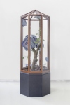 Wieland Payer, Terrarium, 2012, paper objects, wood, MDF, glass, 150 x 60 x 60 cm