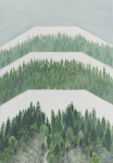 Wieland Payer, Headquarter, 2012, oil on balsa MDF, 21 x 14 cm