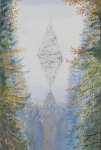 Wieland Payer, Project, 2012, oil on balsa MDF, 21 x 14 cm