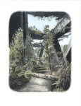 Wieland Payer, Temple VI (Waldschlösschenbrücke), 2012, Lithograpy, 56 x 46 cm