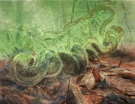 Liane-2023-Pastell-Aquarell-und-Tusche-auf-grundiertem-MDF-24x30cm